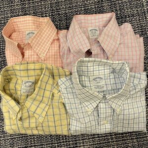 Brooks Brothers slim fit non-iron shirts